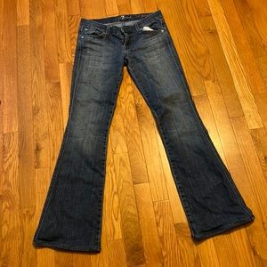 7 For All Mankind - Low Waist Bootcut Jeans